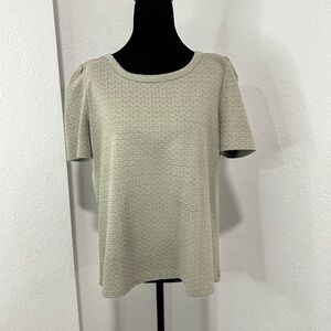 Women's green Patterned Top